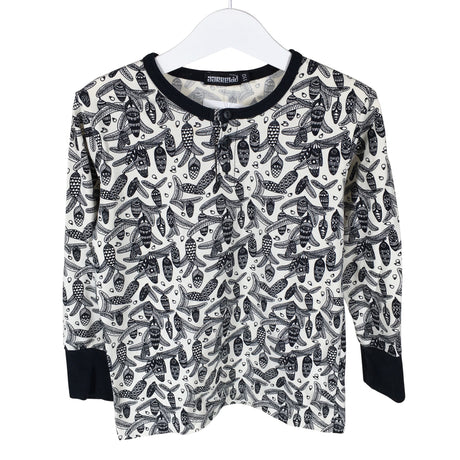 Unisex Aarrelabel - Tricot shirt, size 104 - 110 - Beige ()