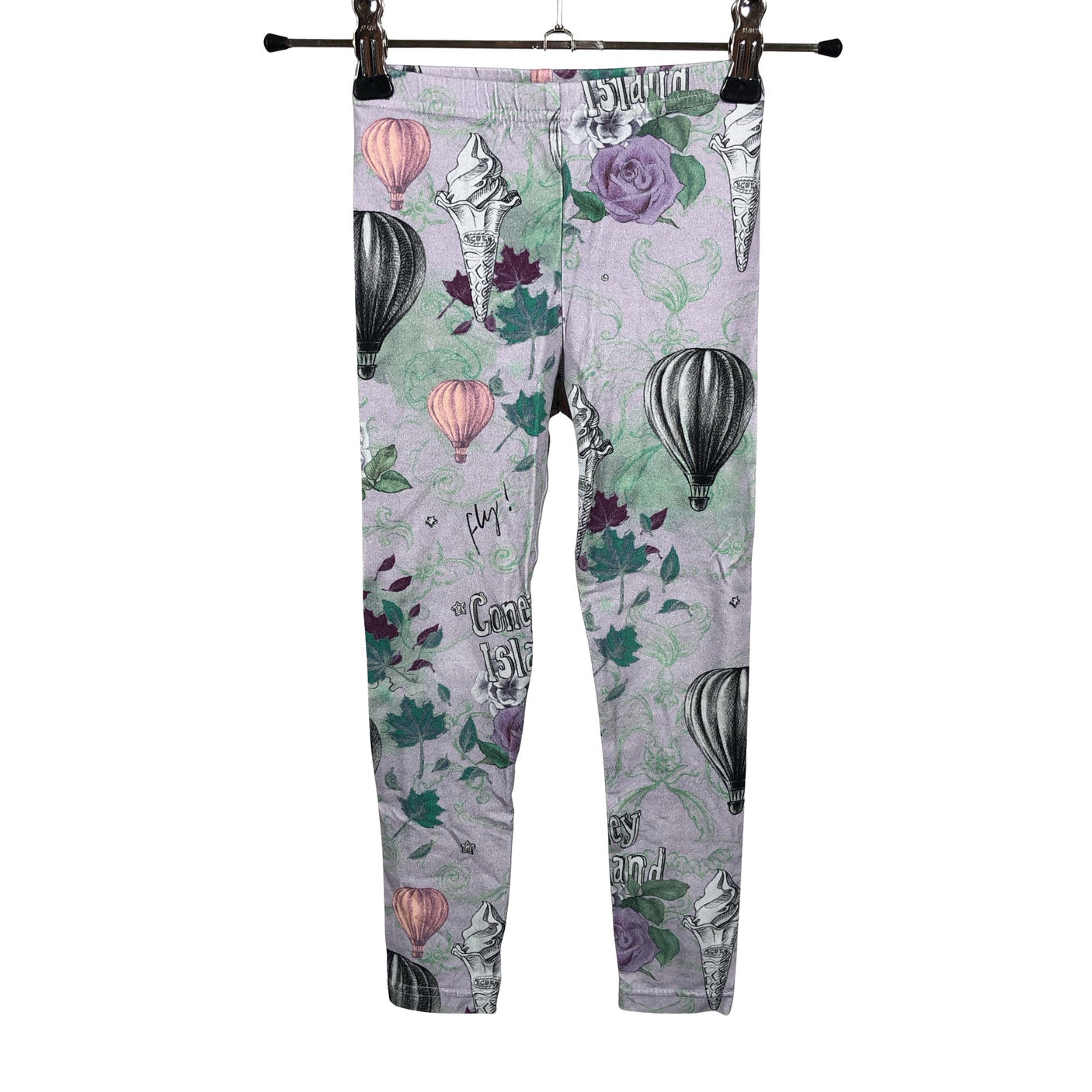 Unisex Pop & Co Helsinki - Leggings, size 98 - 104 - Violet (1)