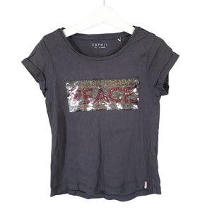 Unisex Esprit - T-shirt, size 122 - 128 - Gray (1)