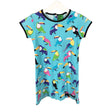 Unisex Villervalla - Tricot dress, size 122 - 128 - Blue ()