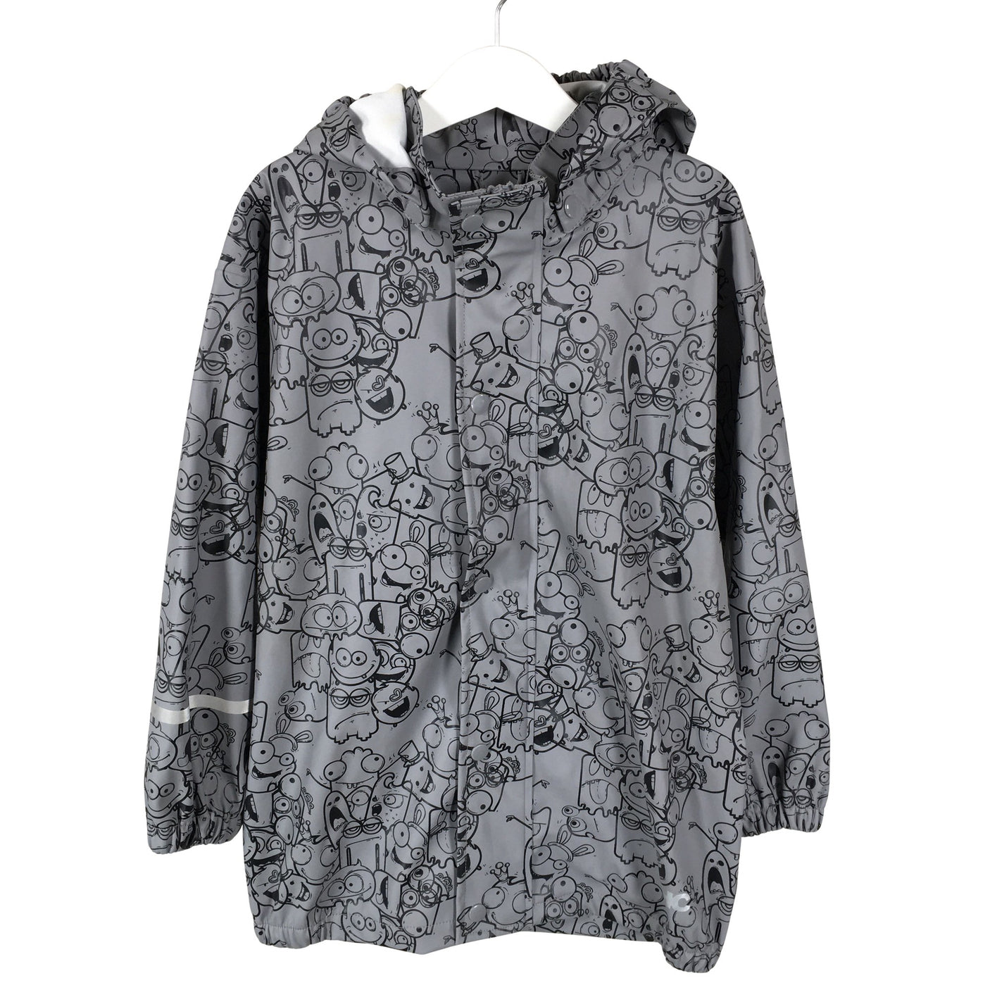 Unisex HC Kids wear - Rain jacket, size 122 - 128 - Gray (1)