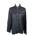 Unisex All Saints - Leather jacket, size 36 - Black ()