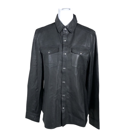 Unisex All Saints - Leather jacket, size 36 - Black ()