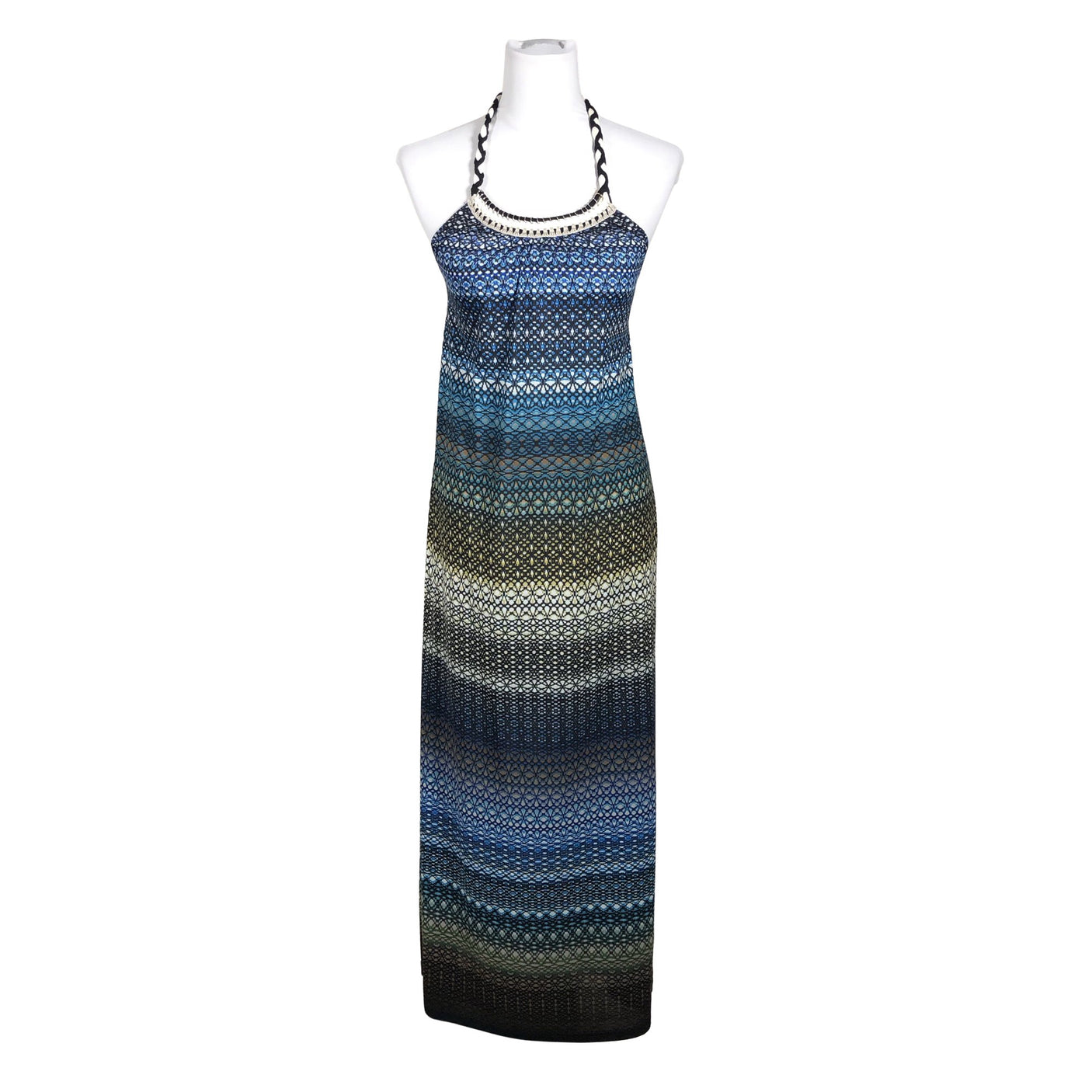 Unisex Taifun - Tricot dress, size 36 - Blue (1)