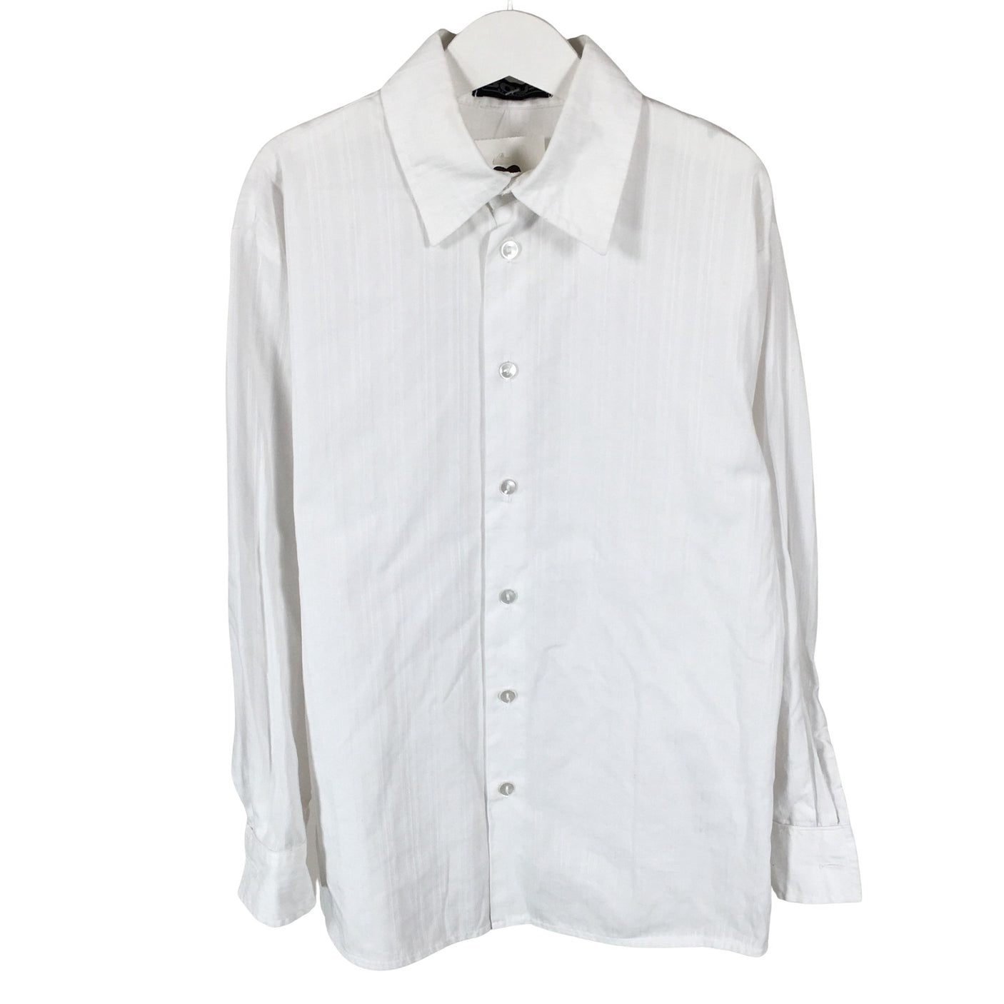 Unisex Cadeau - Collared shirt, size 134 - 140 - White (1)