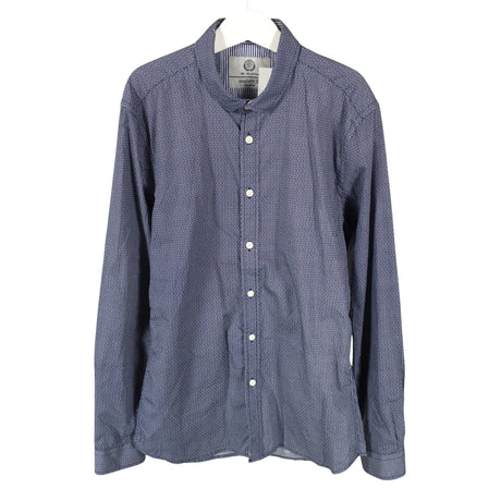 Unisex Mr. Marten - Collared shirt, size 134 - 140 - Blue ()