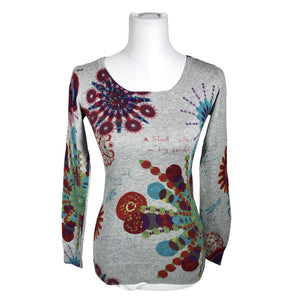 Unisex Desigual - Sweater, size 36 - Gray (1)