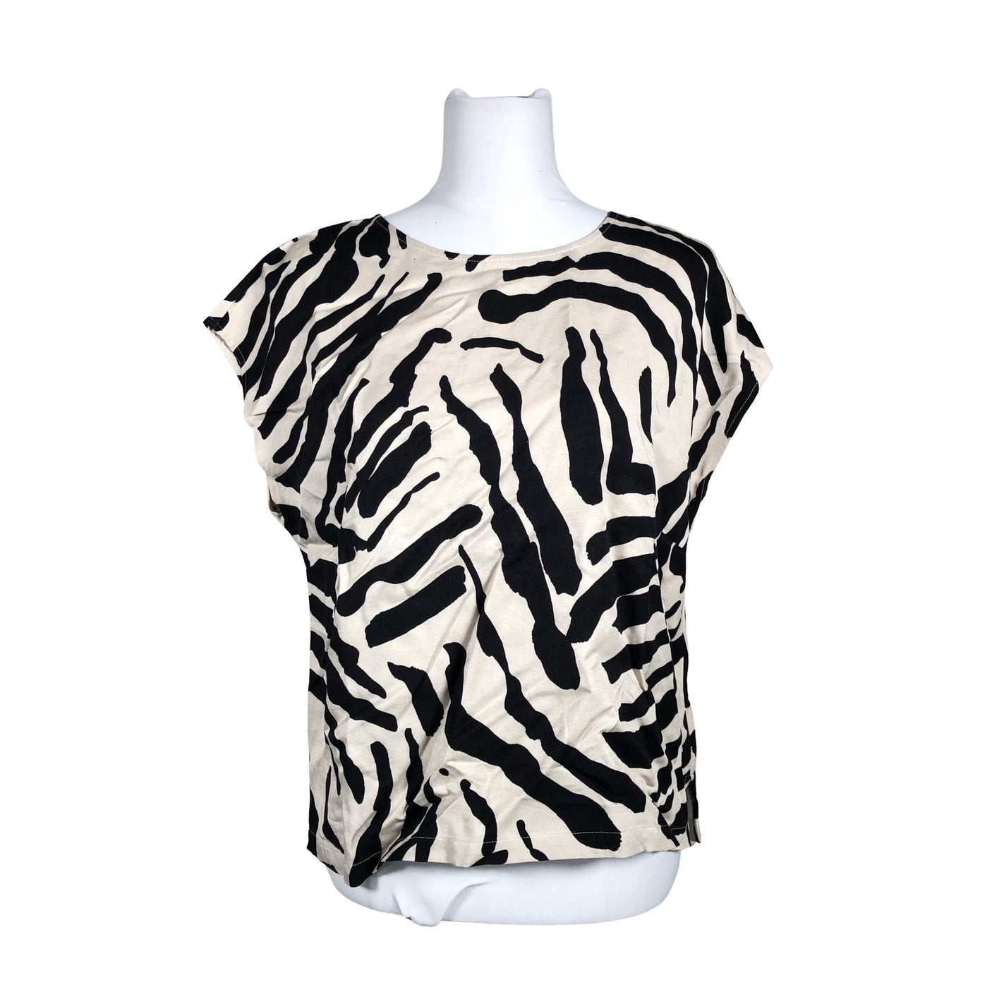 Unisex Nanso - Short-sleeved blouse, size 40 - Beige (1)