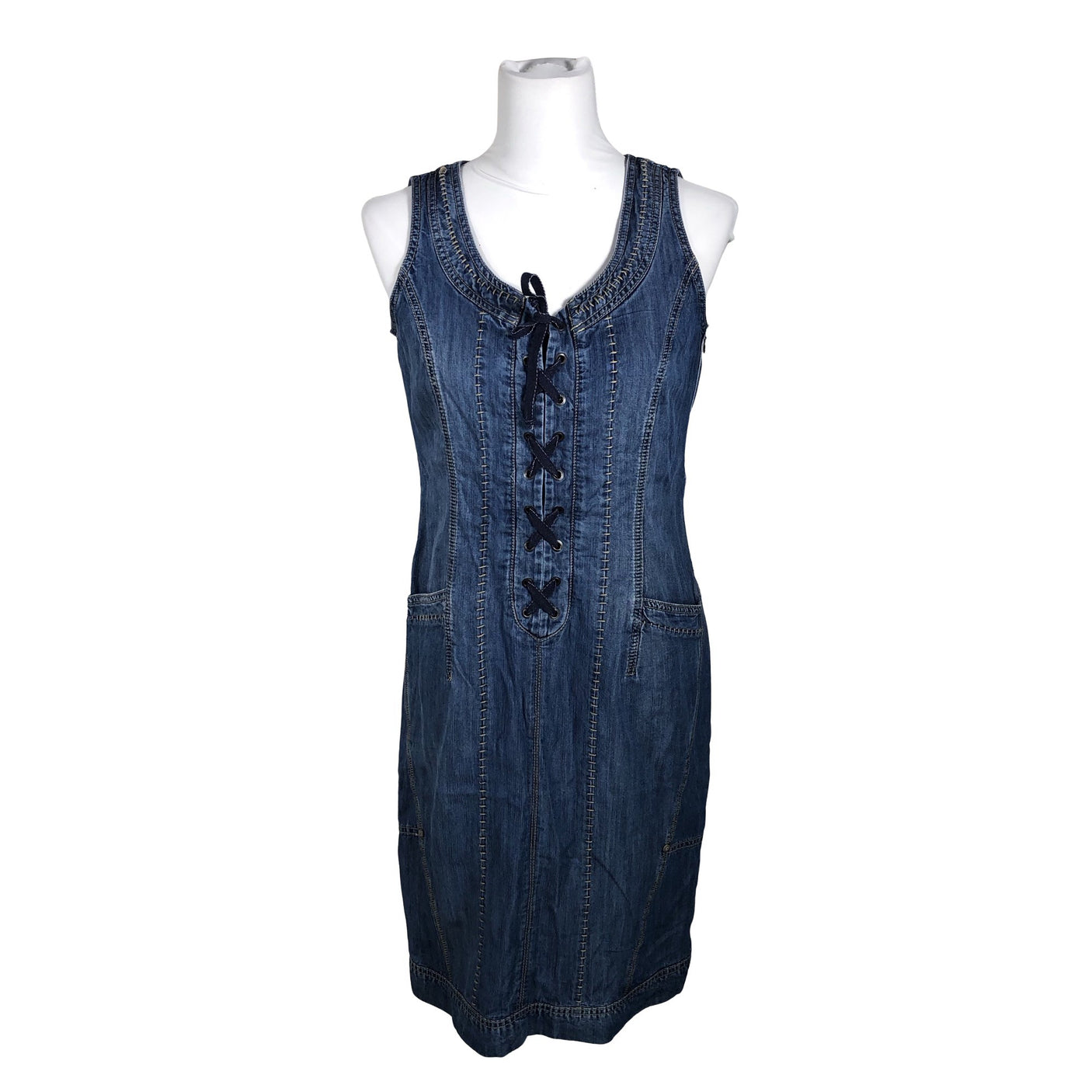 Unisex Steilmann - Dress, size 38 - Blue (1)