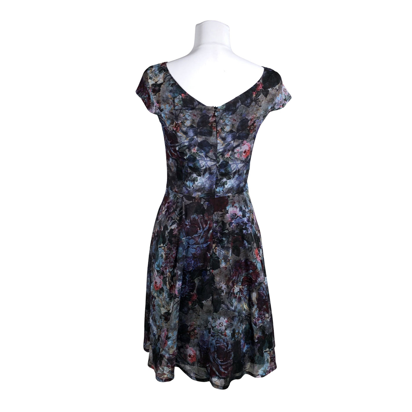 Unisex Your Face - Schiffon dress, size 34 - Black (2)