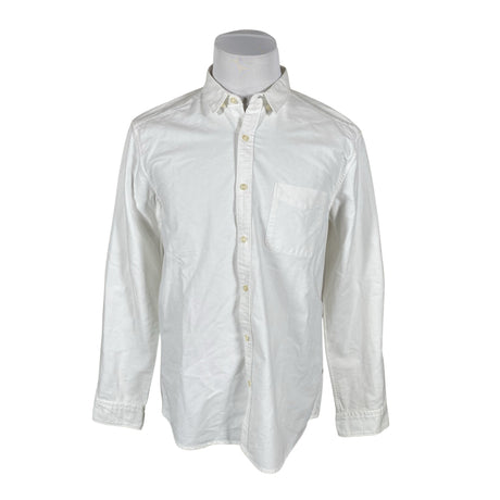 Unisex Cottonfield - Collared shirt, size L - White ()