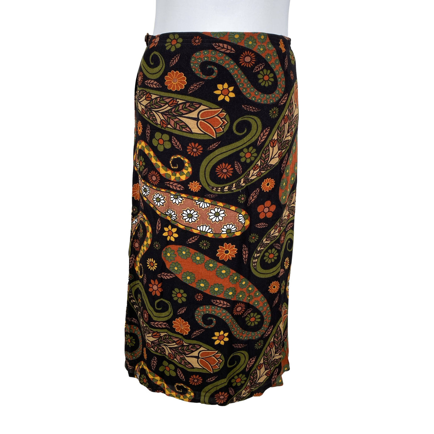 Unisex Handmade - Fabric skirt, size 44 - Black (1)
