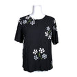 Unisex Nanso - Short-sleeved blouse, size 36 - Black ()