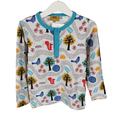 Unisex me&i - Tricot shirt, size 104 - 110 - White ()
