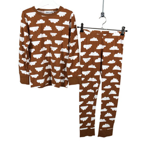Unisex me&i - Tricot shirt, size 134 - 140 - Brown (1)