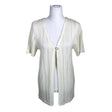 Unisex CNC convince - Cardigan, size 38 - Natural white ()