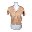 Unisex Naturally Yours - Cardigan, size 38 - Light pink ()