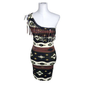 Unisex Minkpink - Tricot dress, size 36 - Blue (1)