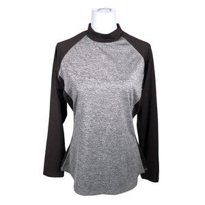 Unisex CRW - Sports shirt, long sleeve, size 40 - Brown (1)