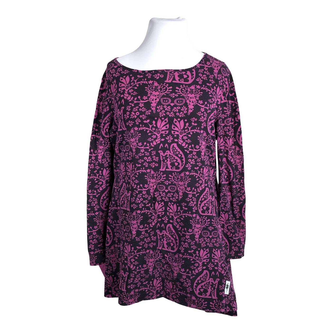 Unisex PaaPii - Tricot tunic, size 44 - Pink (1)