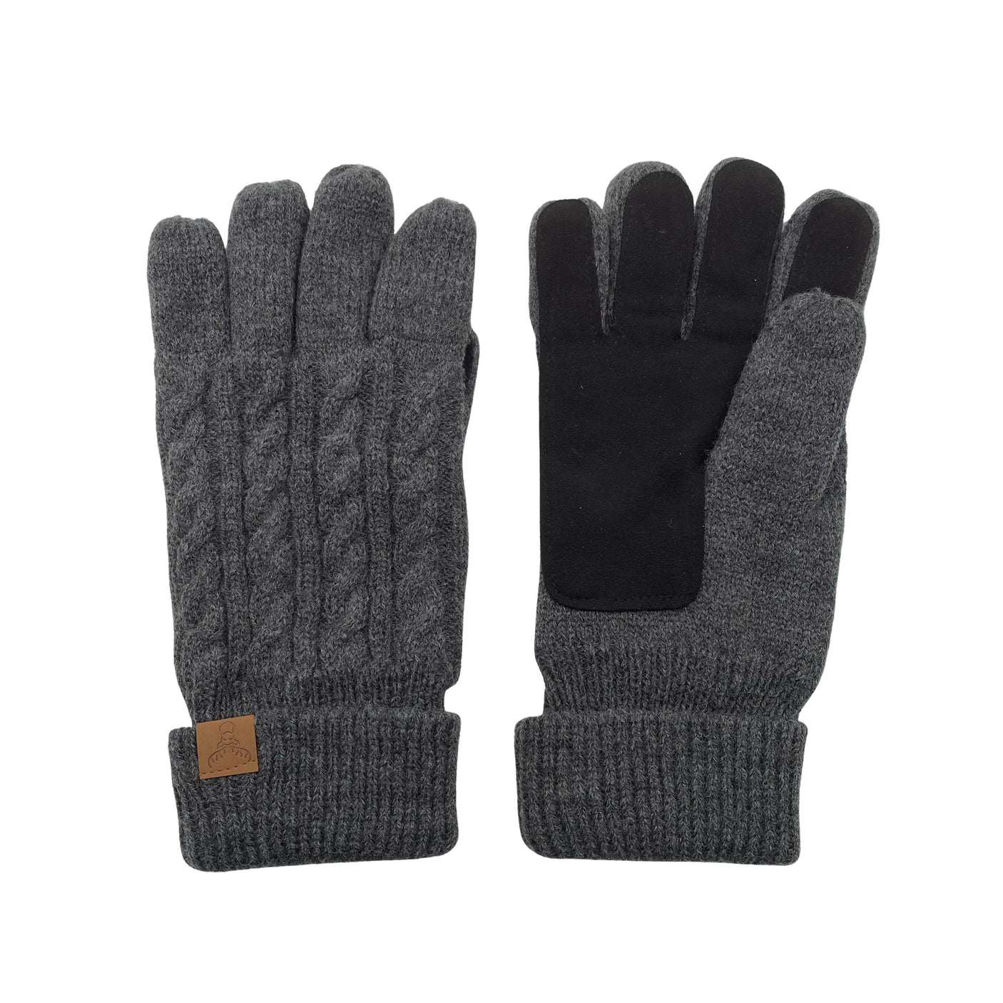Unisex Super Yellow - Winter gloves, size Ei kokoa - Gray (1)