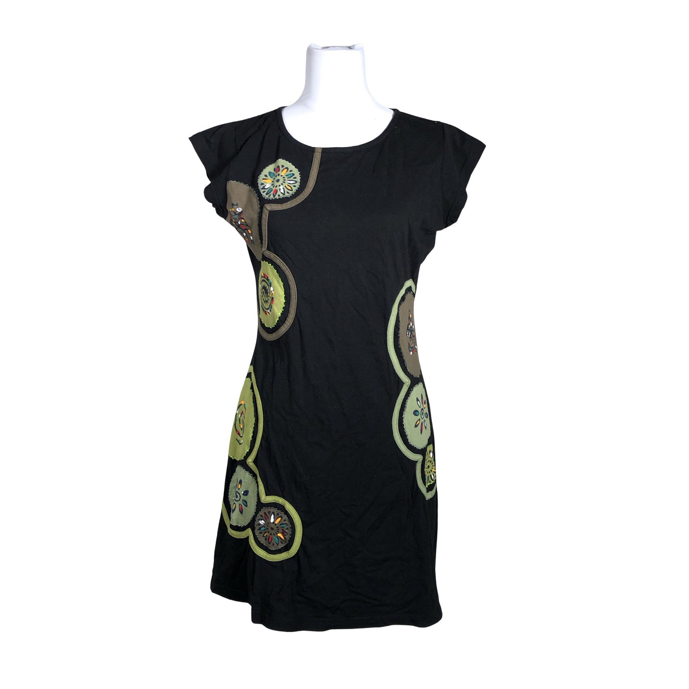Unisex Mithu - Tricot tunic, size 40 - Black (1)