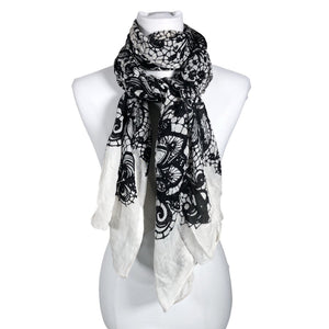 Unisex S.T.I - Scarf, size Maxi - Black (1)