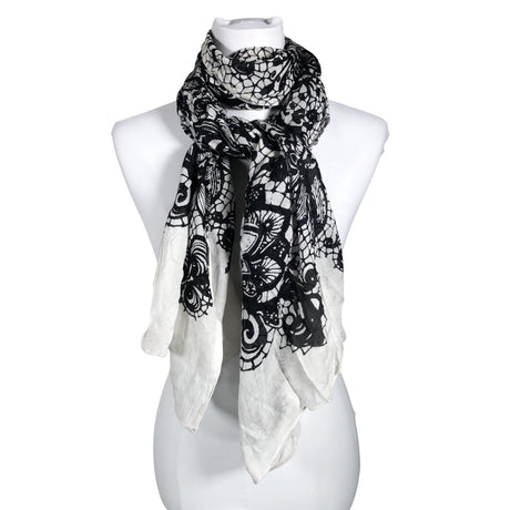 Unisex S.T.I - Scarf, size Maxi - Black ()