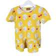 Unisex me&i - Tricot tunic, size 122 - 128 - Yellow ()