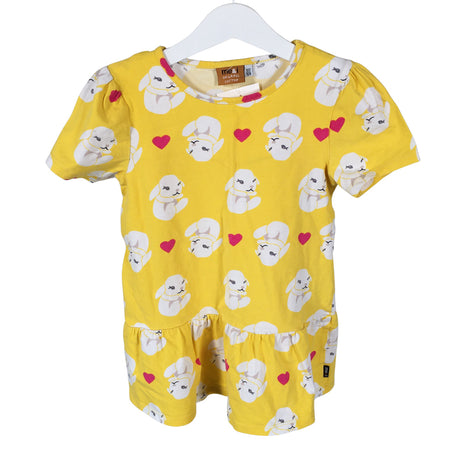 Unisex me&i - Tricot tunic, size 122 - 128 - Yellow ()