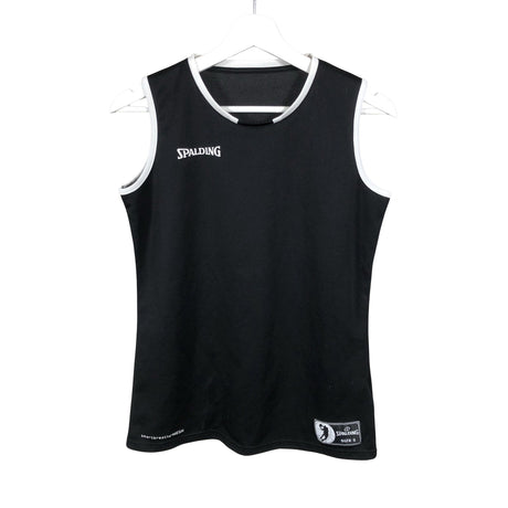 Unisex Spalding - Sleeveless sports top, size S - Black ()