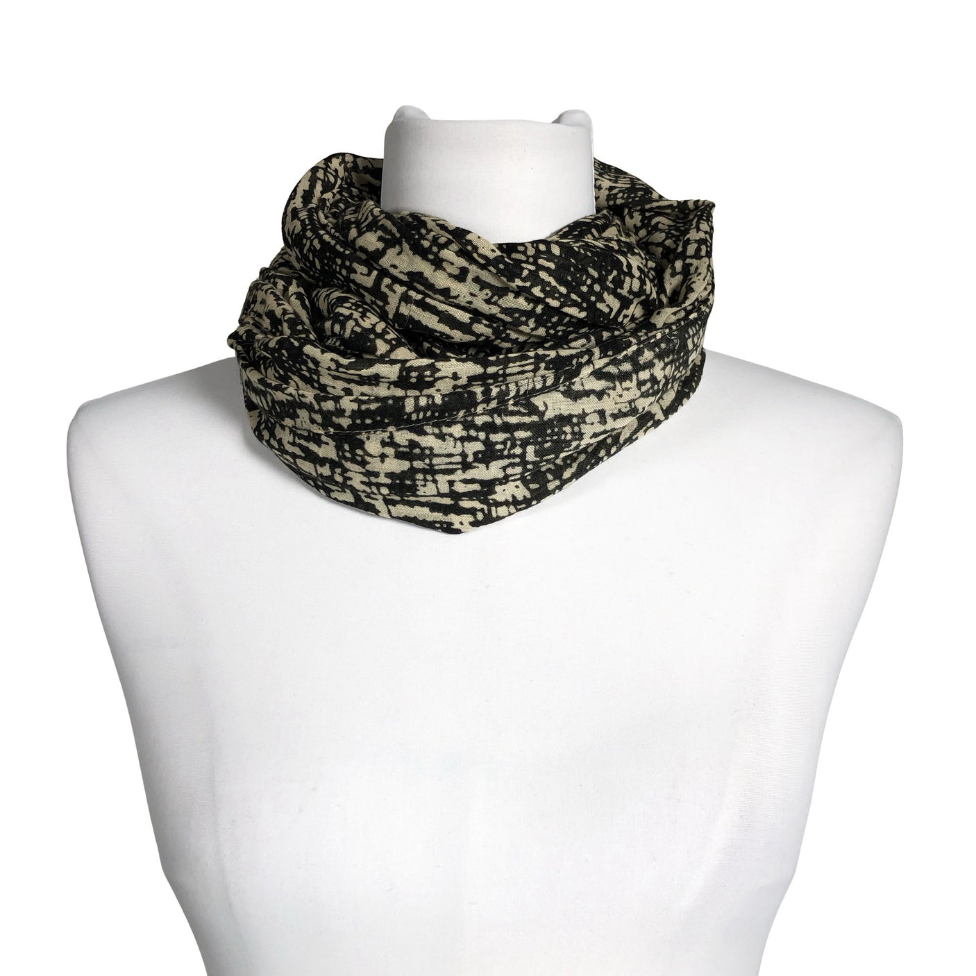 Unisex Global - Circle scarf, size Ei kokoa - Beige (1)