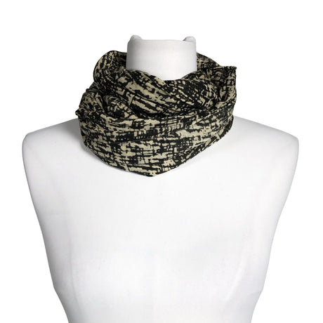 Unisex Global - Circle scarf, size Ei kokoa - Beige ()