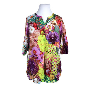 Unisex Amy Vermont - Short-sleeved blouse, size 50 - Pink (1)