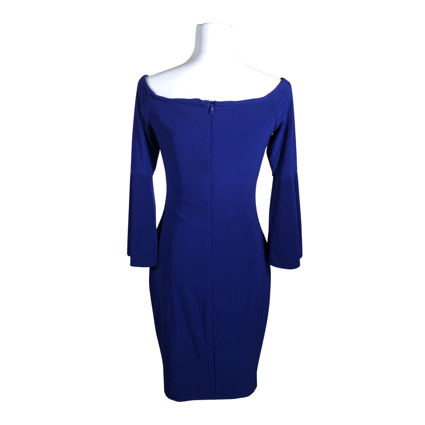 Unisex Lauren Ralph Lauren - Schiffon dress, size 38 - Blue (2)
