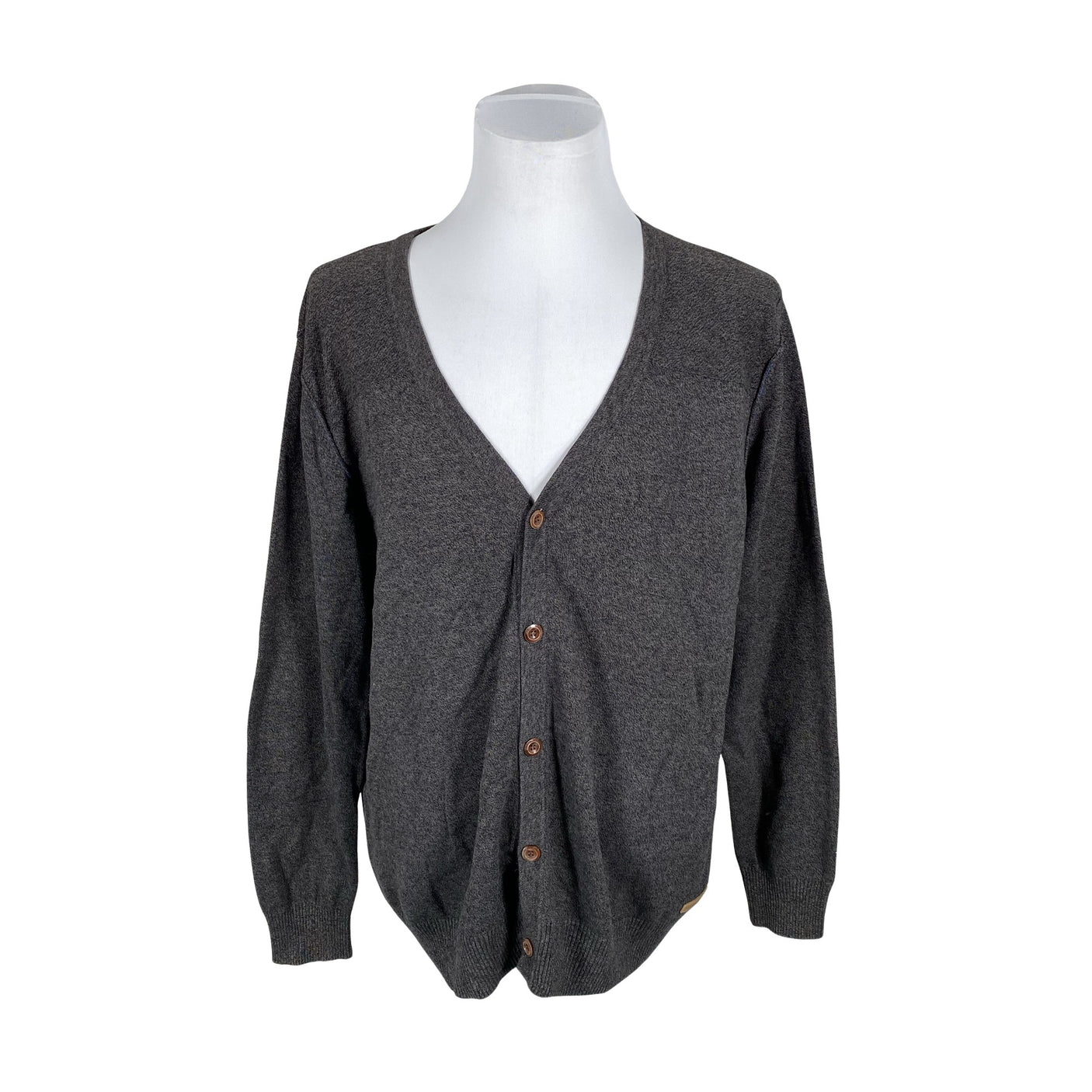 Unisex Selected - Cardigan, size XXL - Gray (1)