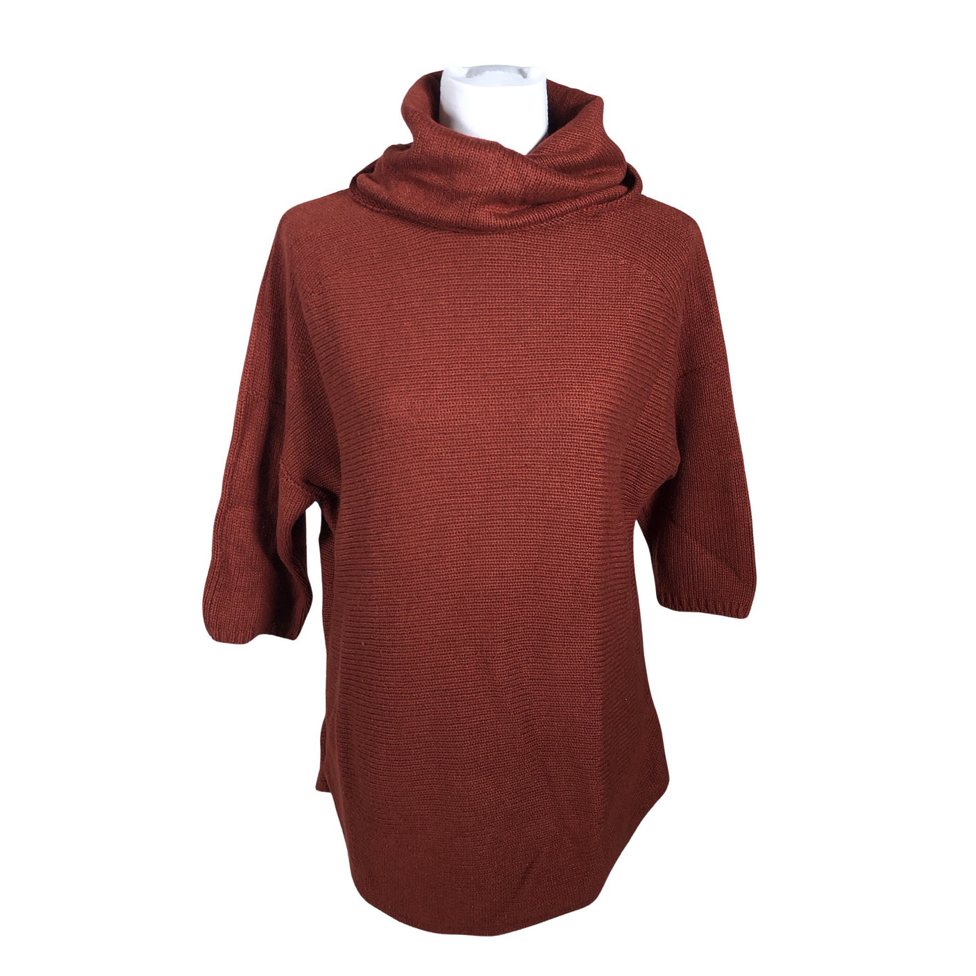 Unisex Massimo Dutti - Knit tunic, size 36 - Brown (1)