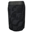 Unisex 'S MaxMara - Fabric skirt, size 40 - Gray ()