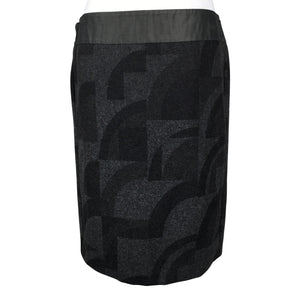 Unisex 'S MaxMara - Fabric skirt, size 40 - Gray (1)