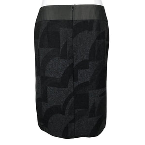 Unisex 'S MaxMara - Fabric skirt, size 40 - Gray (2)