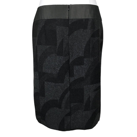 Unisex 'S MaxMara - Fabric skirt, size 40 - Gray (2)