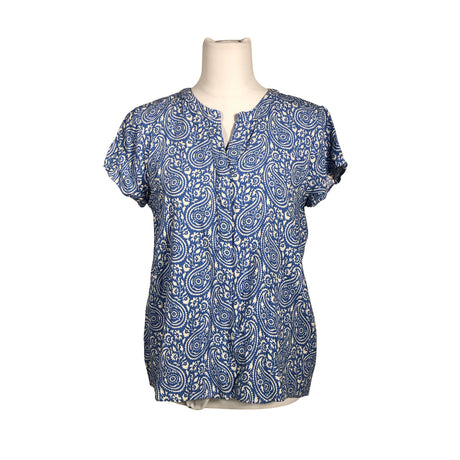Unisex Soyaconcept - Short-sleeved blouse, size 40 - Blue ()