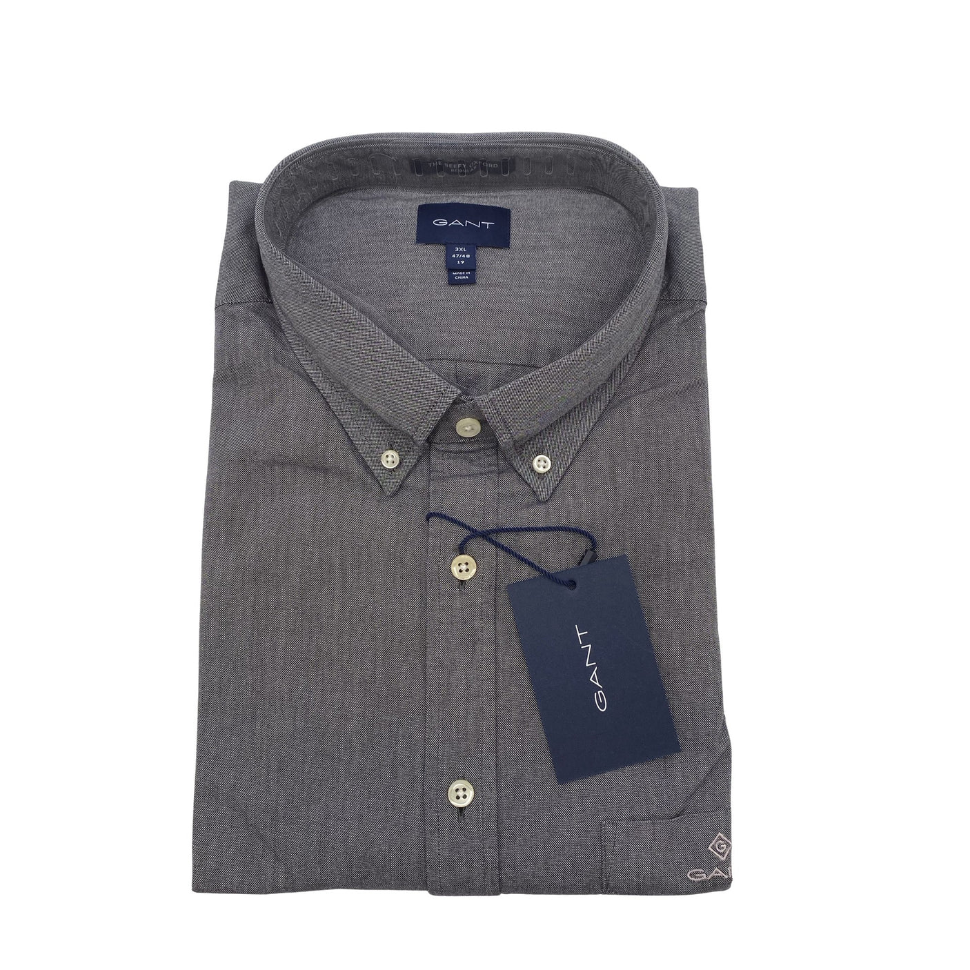 Unisex Gant - Collared shirt, size XXXL - Blue (1)