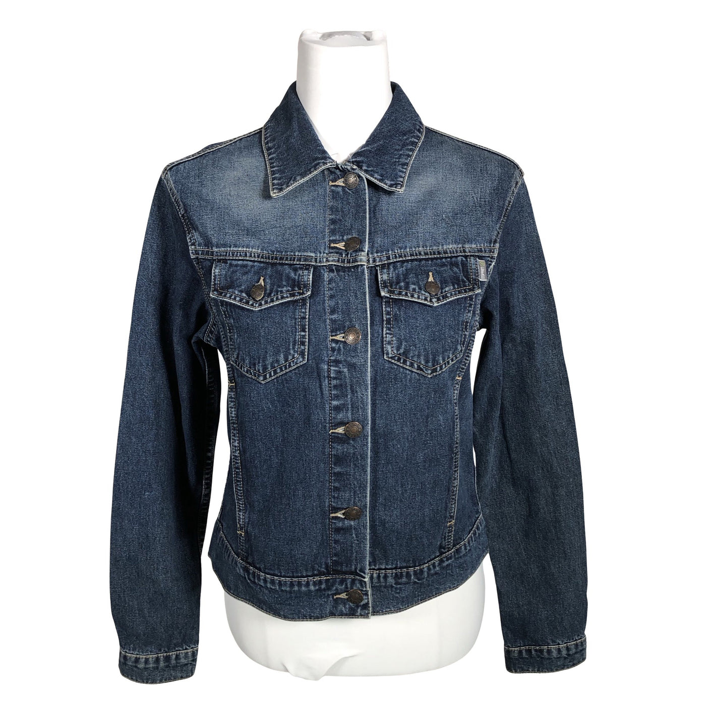 Unisex Esprit - Denim jacket, size 38 - Blue (1)
