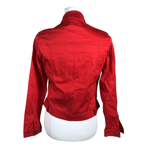 Unisex Claude Gerard - Denim jacket, size 34 - Red (2)