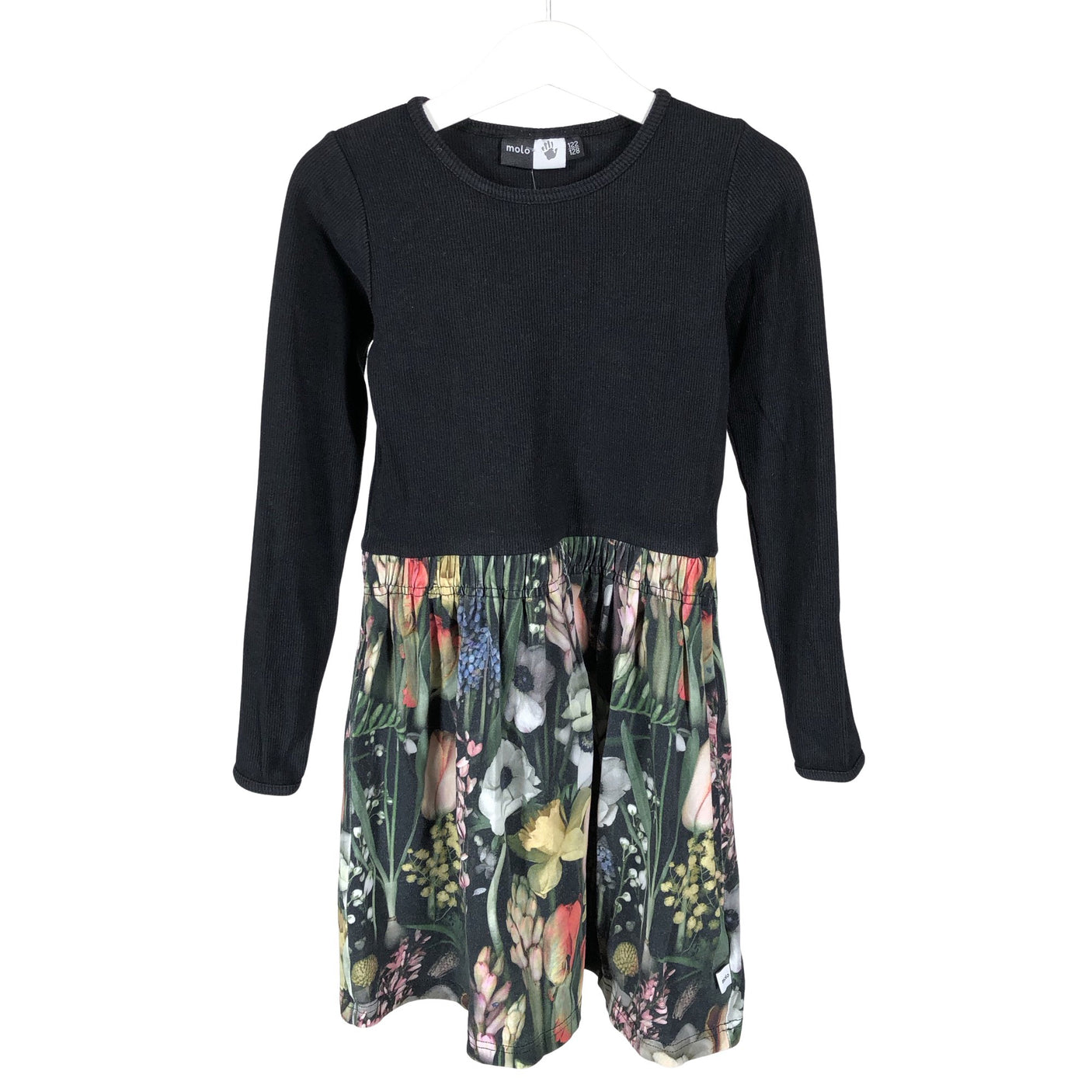 Unisex Molo Kids - Tricot dress, size 122 - 128 - Black (1)