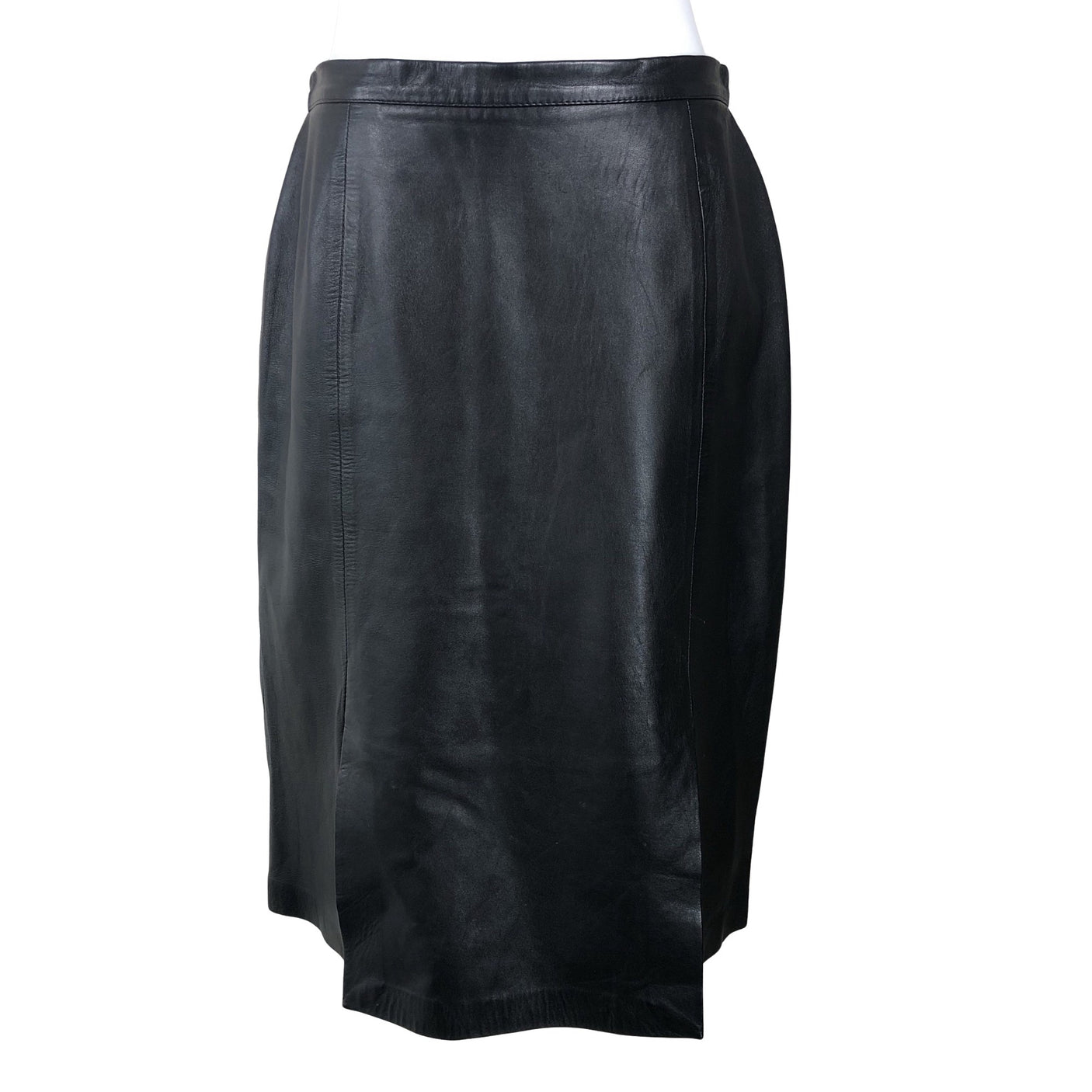 Unisex Ivonne - Leather skirt, size 40 - Black (1)