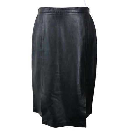 Unisex Ivonne - Leather skirt, size 40 - Black ()