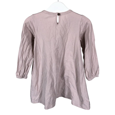 Unisex Müsli - Tricot dress, size 92 - 98 - Light pink (2)