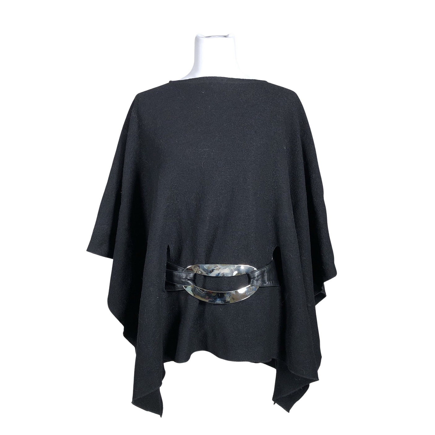 Unisex Ril's - Poncho, size 38 - Black (1)